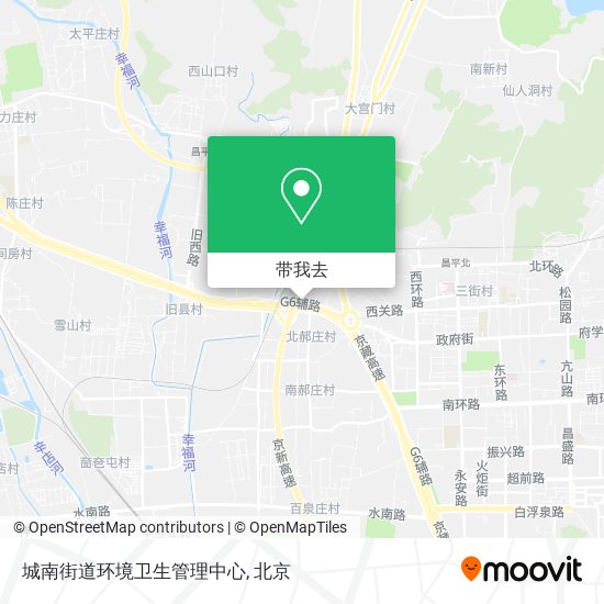 城南街道环境卫生管理中心地图