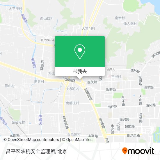 昌平区农机安全监理所地图