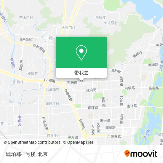 琥珀郡-1号楼地图