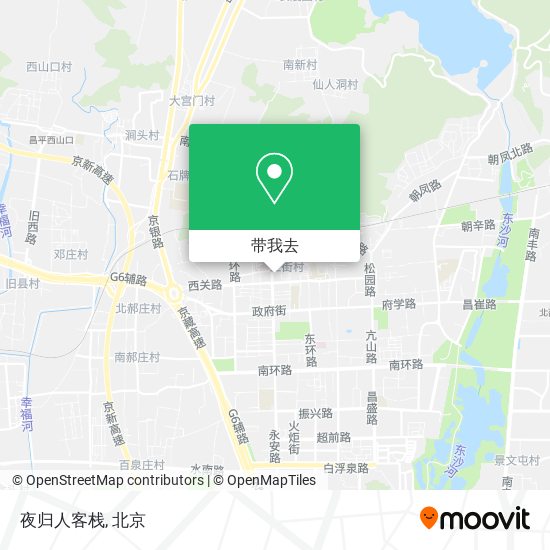 夜归人客栈地图