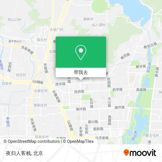 夜归人客栈地图