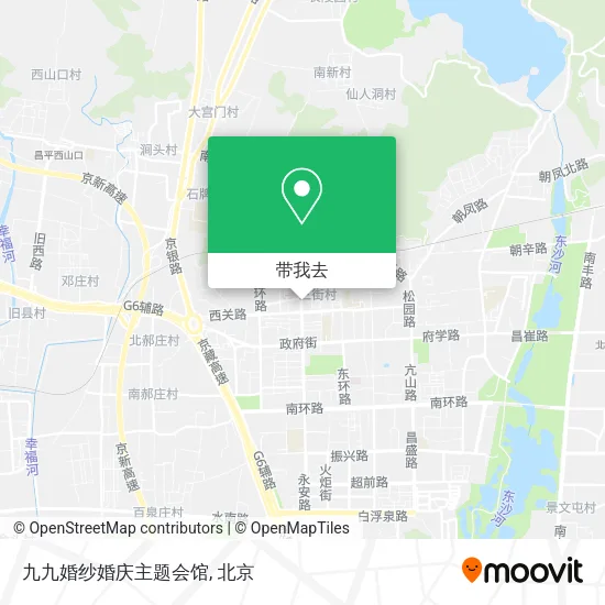 九九婚纱婚庆主题会馆地图