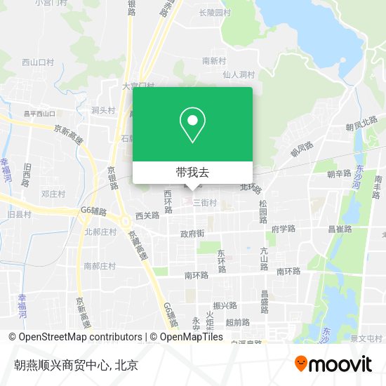 朝燕顺兴商贸中心地图