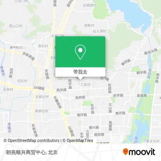 朝燕顺兴商贸中心地图