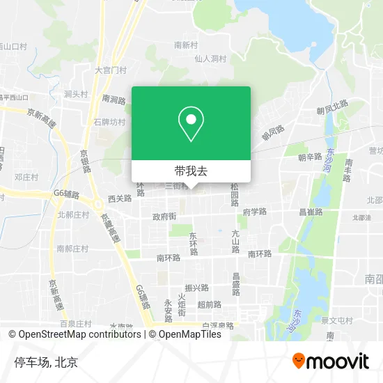 停车场地图