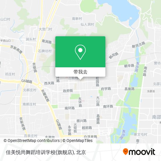 佳美悦尚舞蹈培训学校(旗舰店)地图