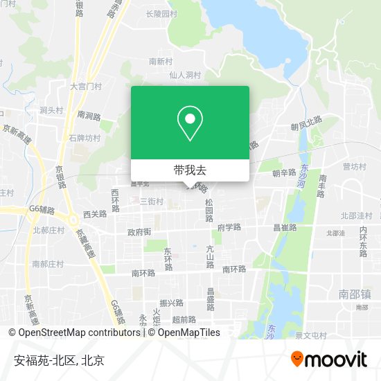 安福苑-北区地图