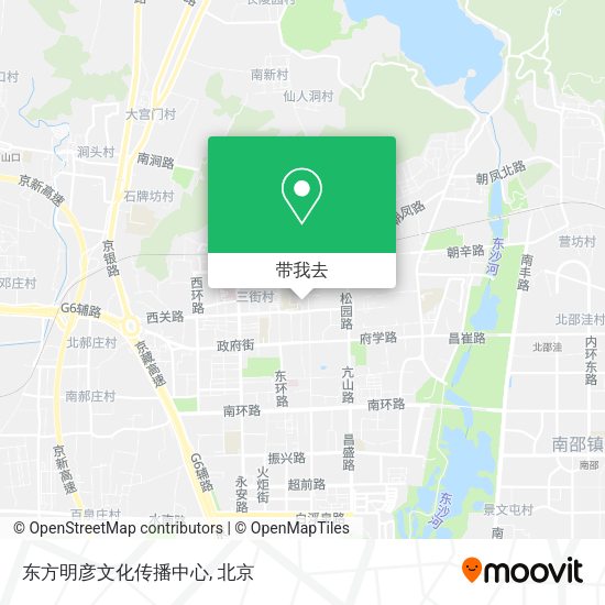 东方明彦文化传播中心地图