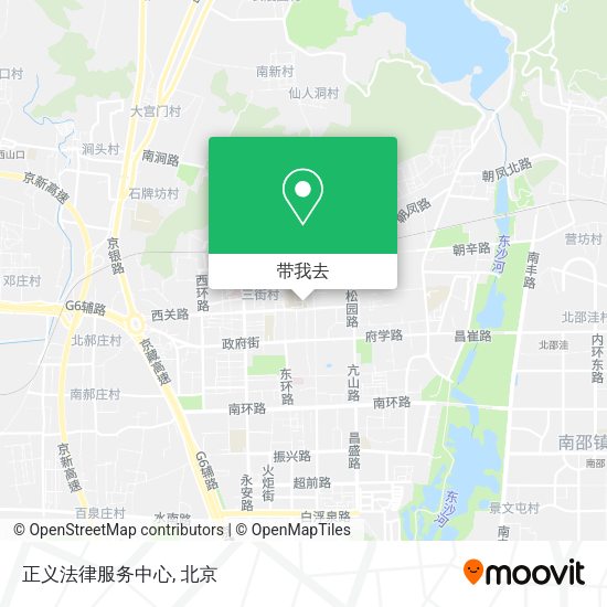 正义法律服务中心地图