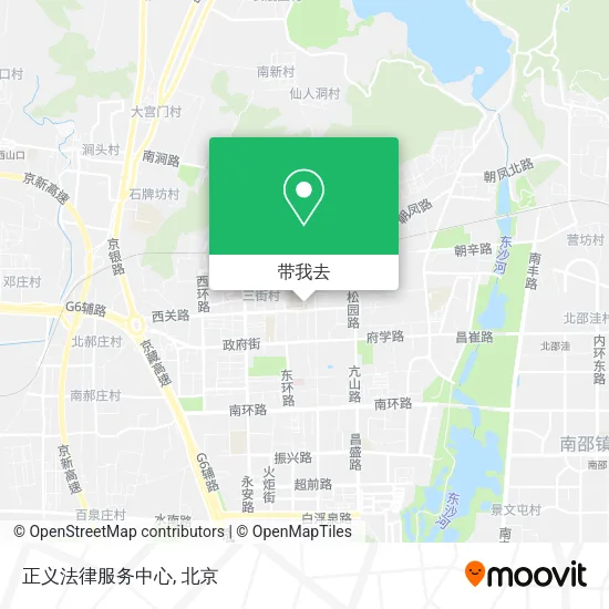 正义法律服务中心地图
