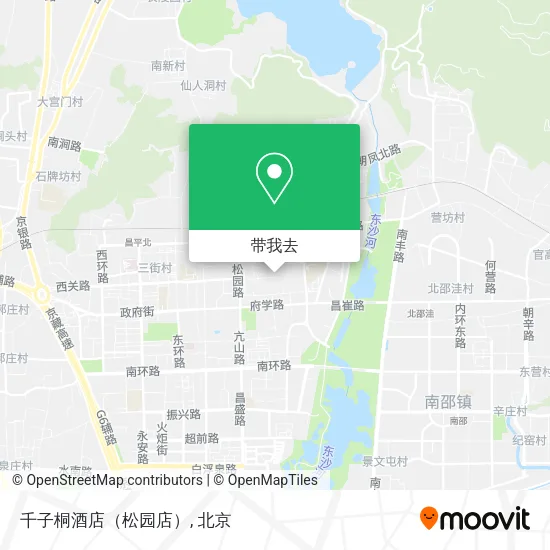 千子桐酒店（松园店）地图