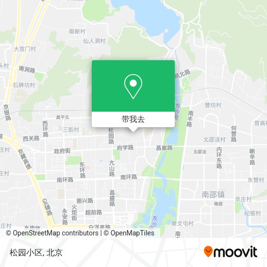 松园小区地图