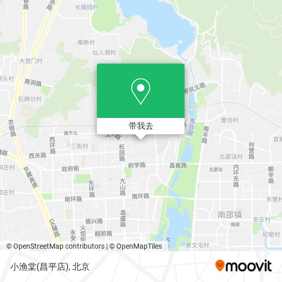 小渔棠(昌平店)地图