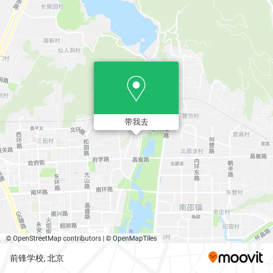 前锋学校地图