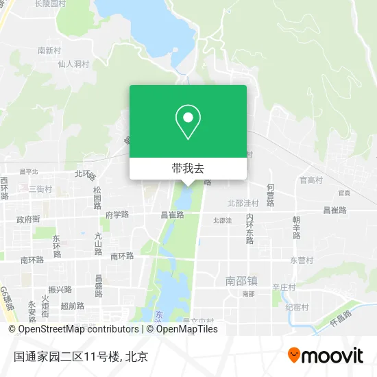 国通家园二区11号楼地图