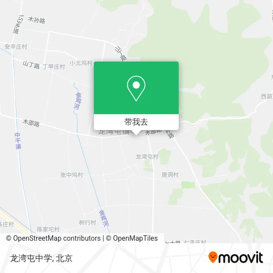 龙湾屯中学地图