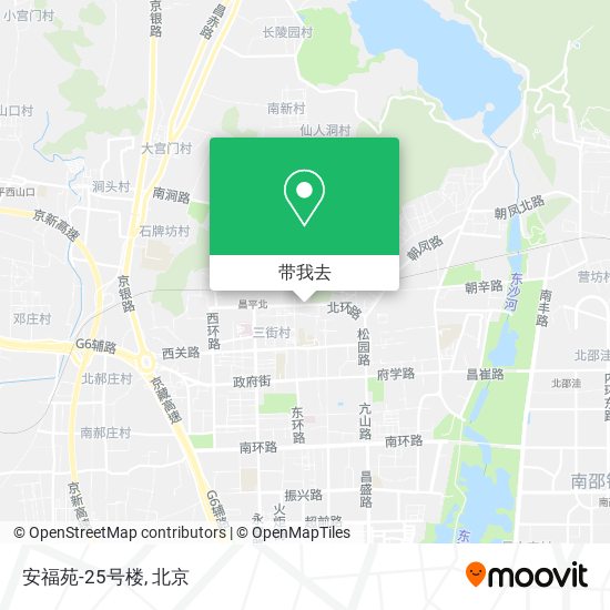 安福苑-25号楼地图