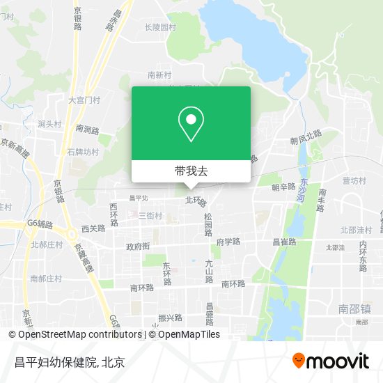 昌平妇幼保健院地图