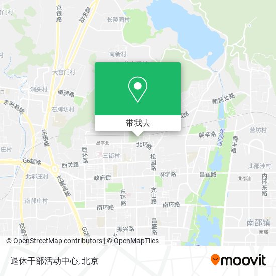 退休干部活动中心地图