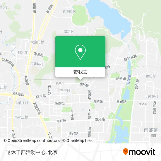 退休干部活动中心地图