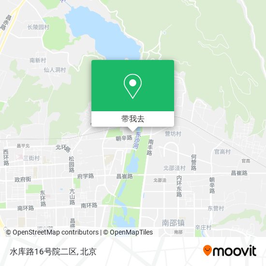 水库路16号院二区地图