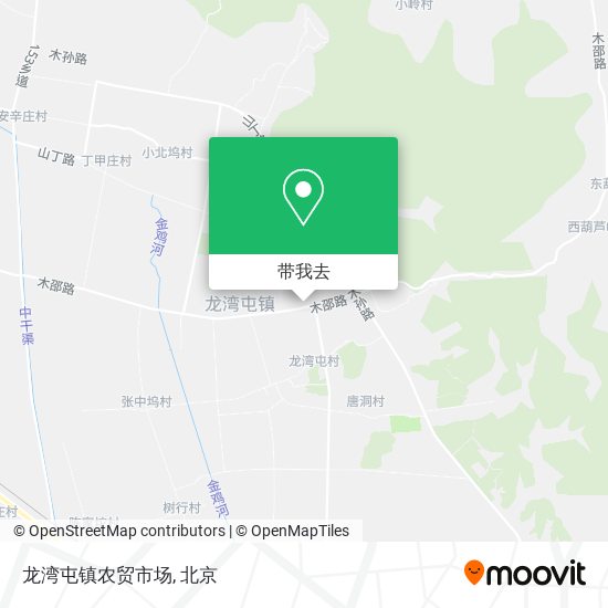 龙湾屯镇农贸市场地图