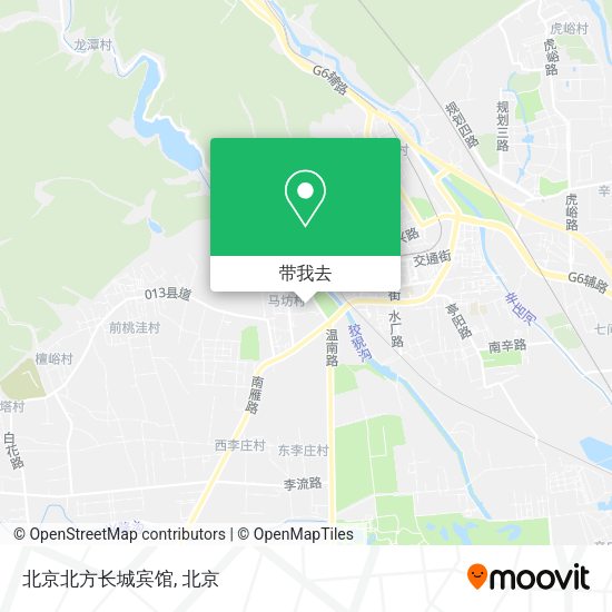 北京北方长城宾馆地图