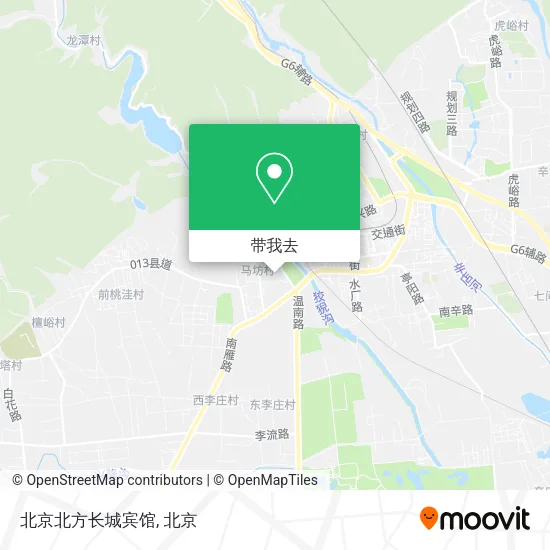 北京北方长城宾馆地图