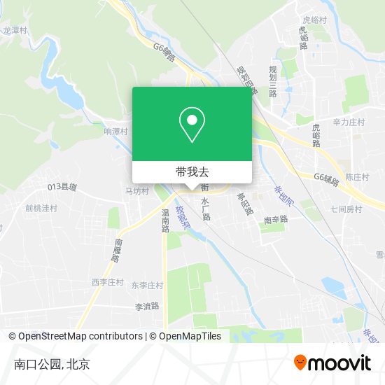 南口公园地图