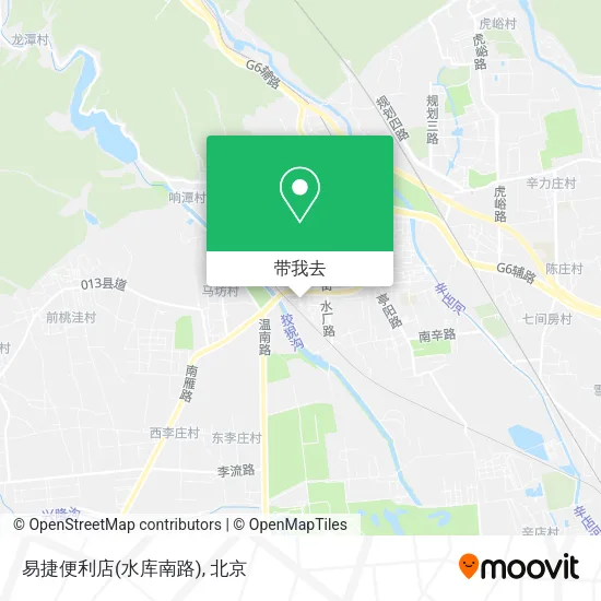 易捷便利店(水库南路)地图