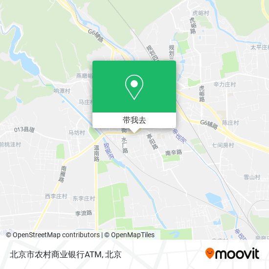 北京市农村商业银行ATM地图