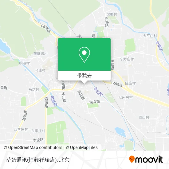 萨姆通讯(恒毅祥瑞店)地图