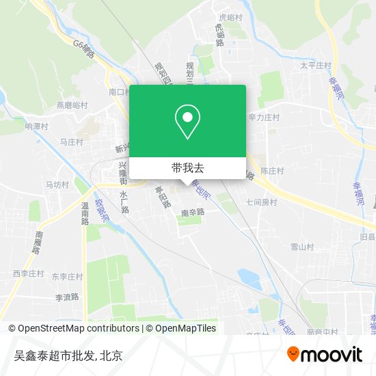 吴鑫泰超市批发地图
