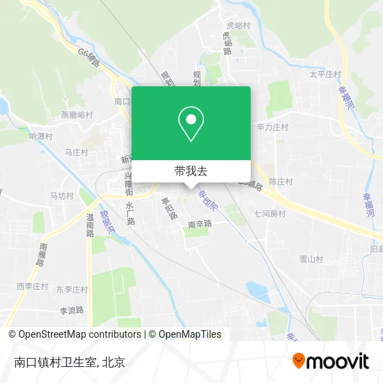 南口镇村卫生室地图
