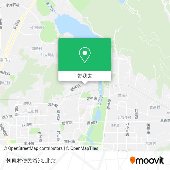 朝凤村便民浴池地图