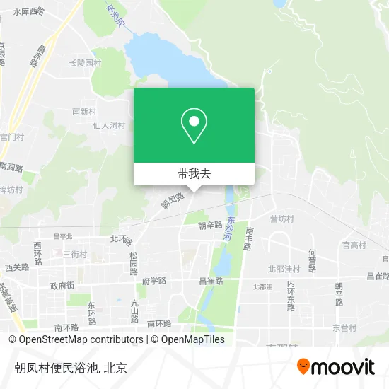 朝凤村便民浴池地图