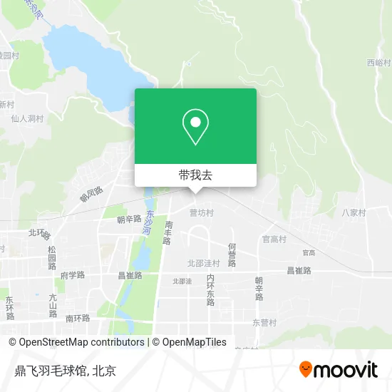 鼎飞羽毛球馆地图