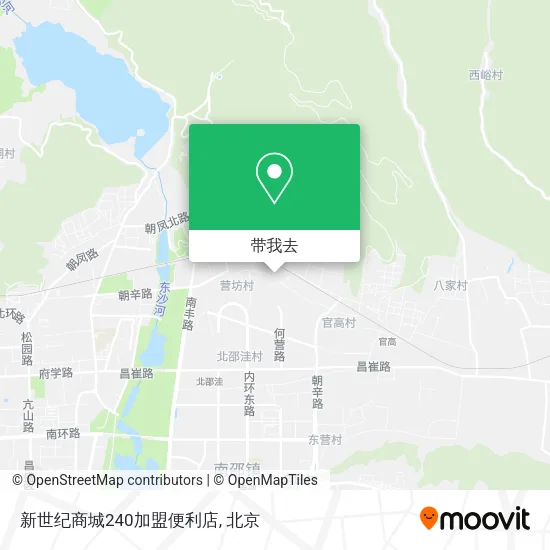 新世纪商城240加盟便利店地图