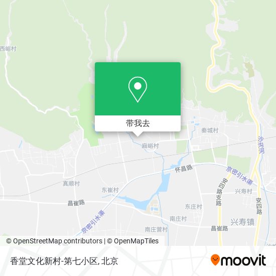 香堂文化新村-第七小区地图