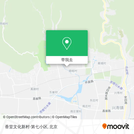 香堂文化新村-第七小区地图
