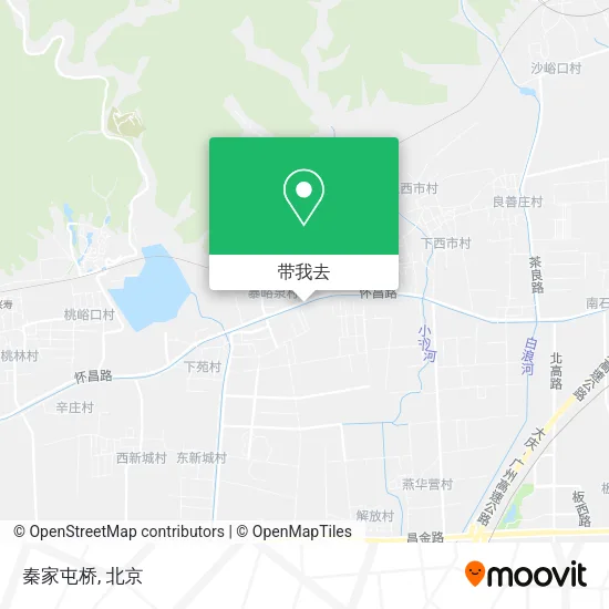 秦家屯桥地图