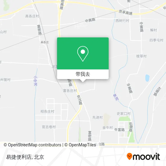 易捷便利店地图
