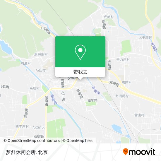 梦舒休闲会所地图