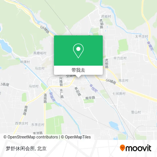 梦舒休闲会所地图