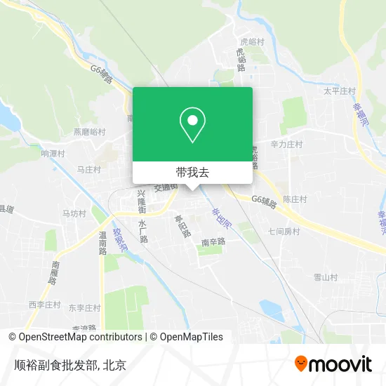 顺裕副食批发部地图