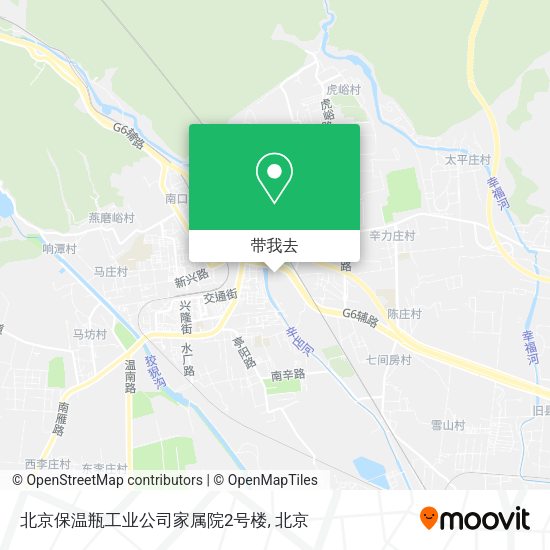 北京保温瓶工业公司家属院2号楼地图