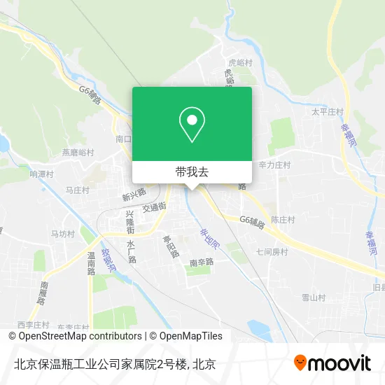 北京保温瓶工业公司家属院2号楼地图