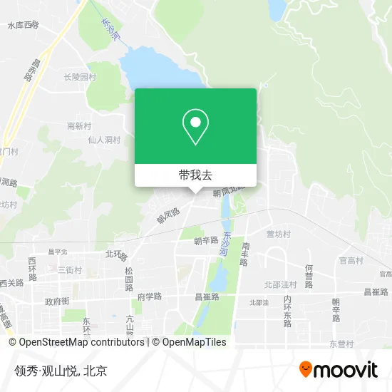 领秀·观山悦地图