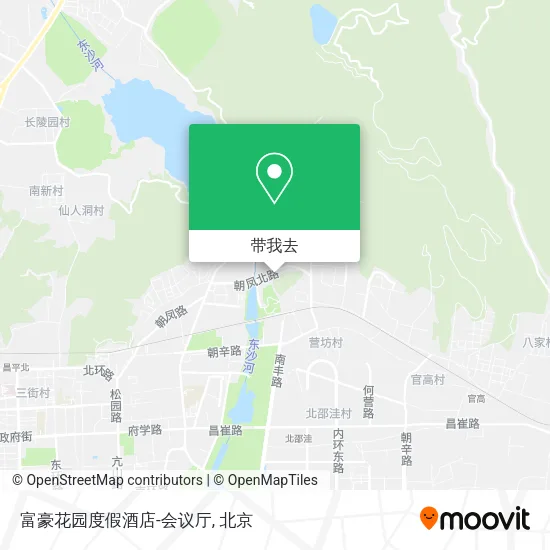 富豪花园度假酒店-会议厅地图
