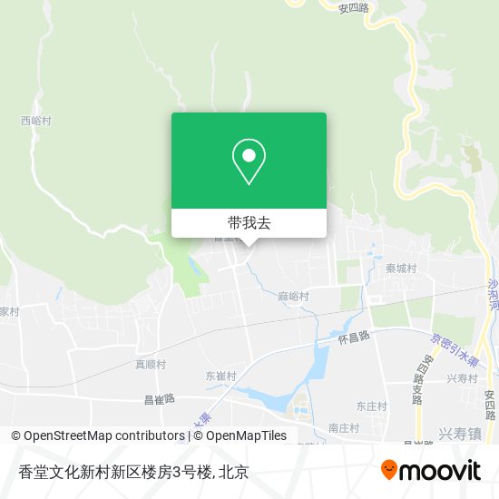 香堂文化新村新区楼房3号楼地图